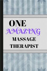 One Amazing Massage Therapist