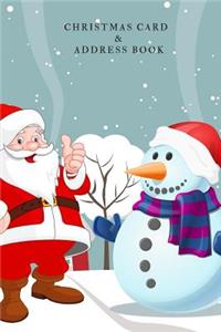Christmas Card & Address Book