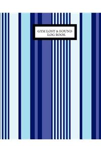 Gym Lost & Found Log Book