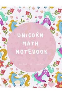 Unicorn Math Notebook