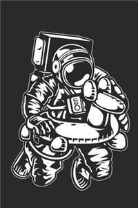 Astronauten Notizbuch