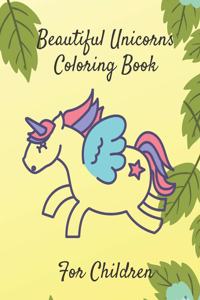Beautiful Unicorn Color Book For Children