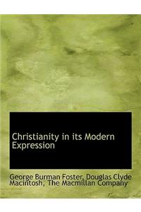 Christianity in Its Modern Expression