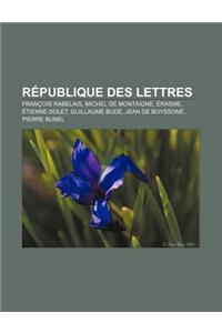 Republique Des Lettres