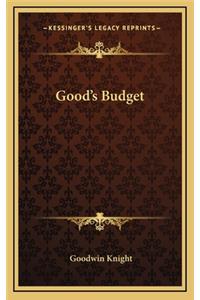 Good's Budget