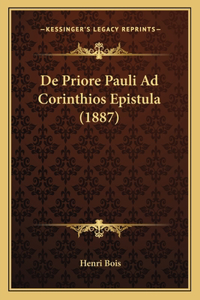 De Priore Pauli Ad Corinthios Epistula (1887)
