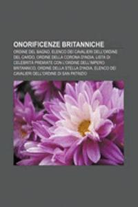 Onorificenze Britanniche