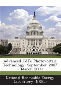 Advanced Cdte Photovoltaic Technology
