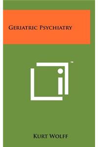 Geriatric Psychiatry