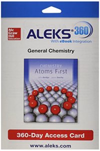 Aleks 360 Access Card (2 Semester) for Chemistry: Atoms First