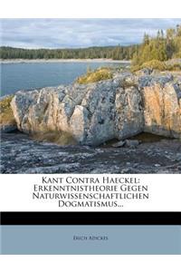 Kant Contra Haeckel
