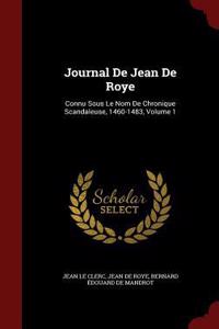 Journal de Jean de Roye