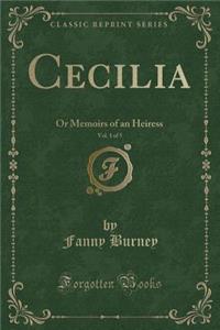Cecilia, Vol. 1 of 5
