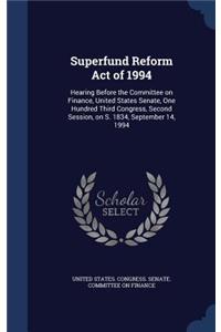 Superfund Reform Act of 1994