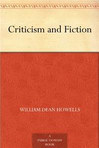 CRITICISM AND FICTION