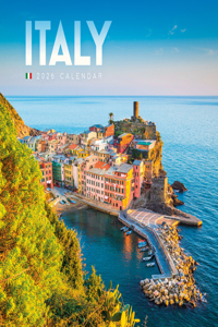 2026 Italy Mini Wall Calendar