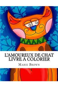 L'amoureux de Chat Livre à Colorier