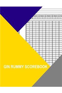 Gin Rummy Scorebook