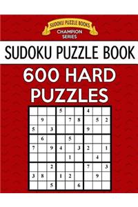 Sudoku Puzzle Book, 600 HARD Puzzles