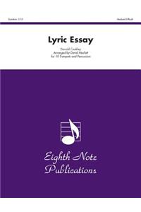 Lyric Essay