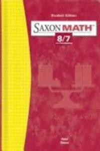 Saxon Math 8/7