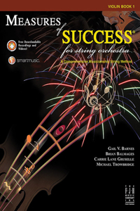 Measures of Success for String Orchestra-Violin Book 1