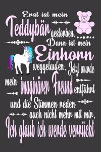 Einhorn Notizbuch
