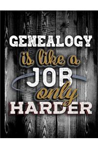 Genealogy Is Like A Job Only Harder