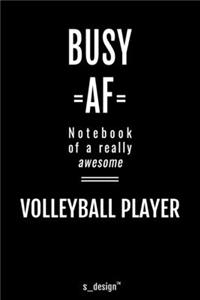 Notebook for Volleyball Players / Volleyball Player