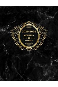 2020-2024 Monthly Planner
