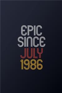 Epic Since July 1986