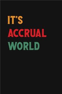 It's Accrual World