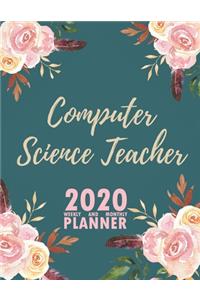 Computer Science Teacher 2020 Weekly and Monthly Planner