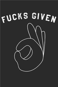 Zero Fucks Given