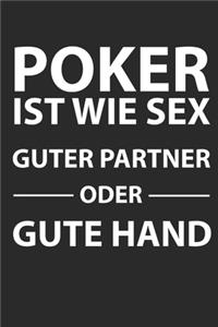 Poker Ist Wie Sex Guter Partner Oder Gute Hand