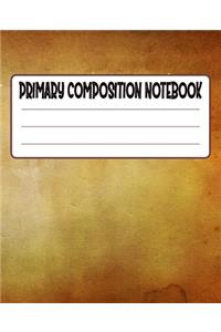 Primary Composition Notebook