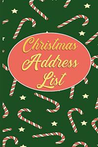 Christmas Address List
