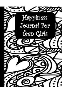 Happiness Journal for Teen Girls