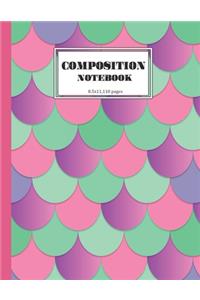 Composition Notebook-Mermaid Scales