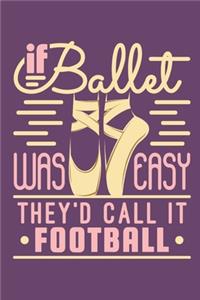 If Ballet Was Easy They'd Call It Football