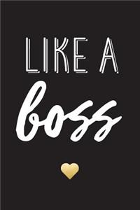 Like A Boss, 18 Month Weekly & Monthly Planner - 2018-2019