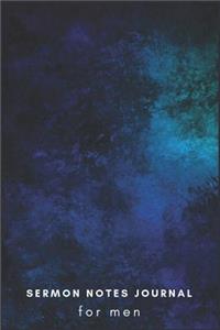 Sermon Notes Journal for Men