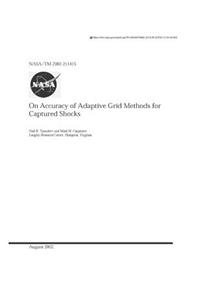 On Accuracy of Adaptive Grid Methods for Captured Shocks