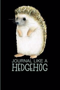 Journal Like a Hedgehog