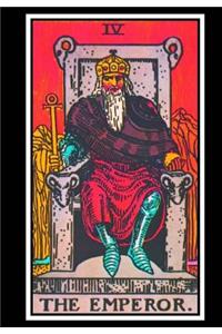 Emperor Tarot Card Visionary Journal