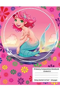 Primary Composition Notebook Grades K-2 Story Journal
