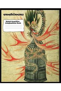 Emakimono Kanji Practice Composition Book