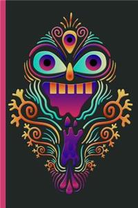 Colorful Graphic Alien