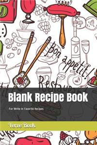 Blank Recipe Book
