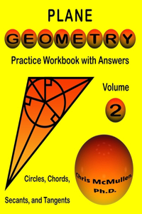 Plane Geometry Practice Workbook with Answers